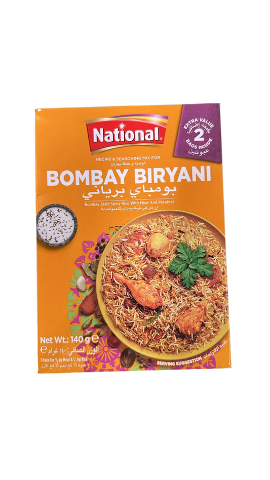 Bombay Biryani Masala 140g - National