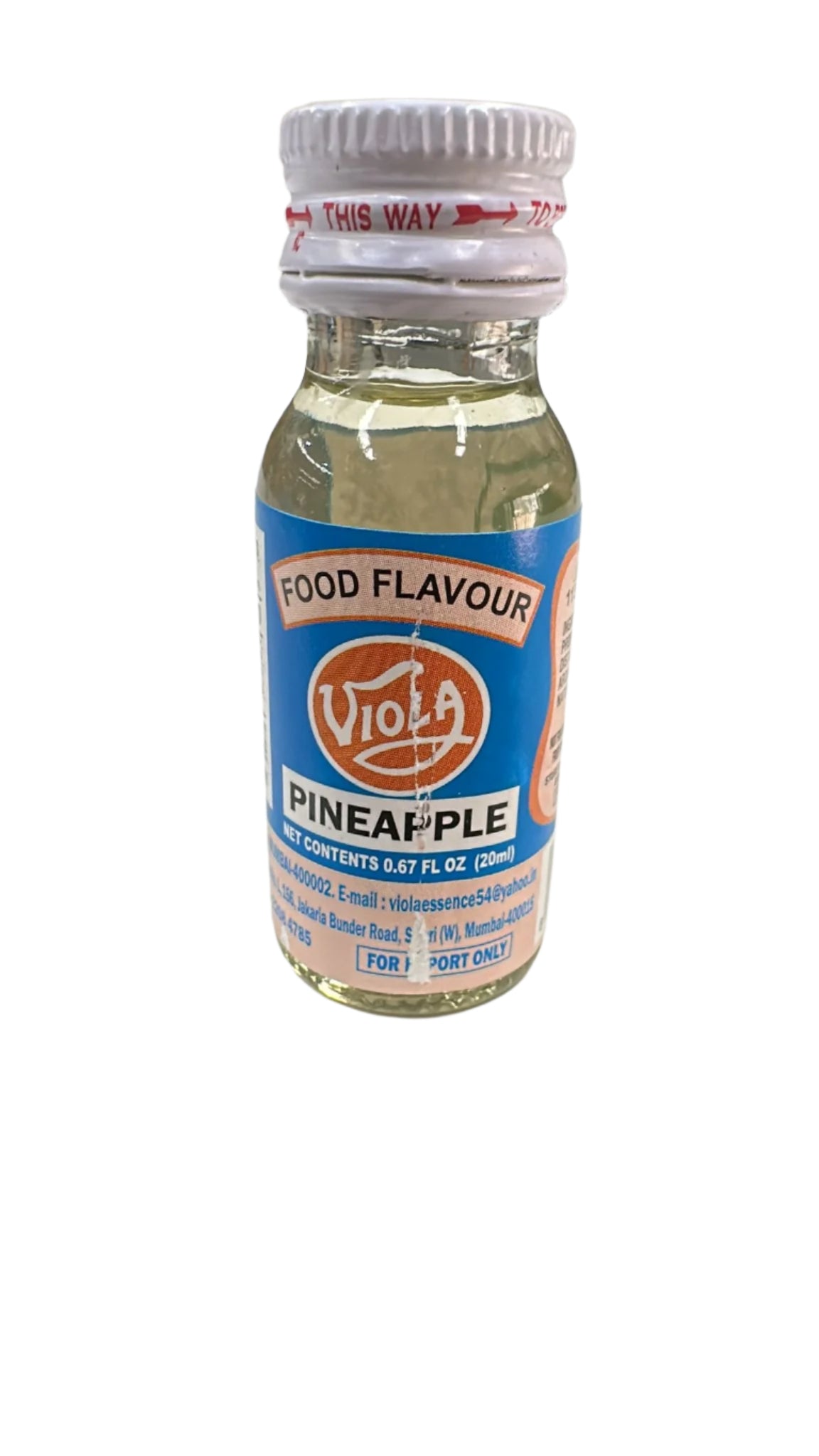 Food Flavour Pineapple Essence 20ml - Viola