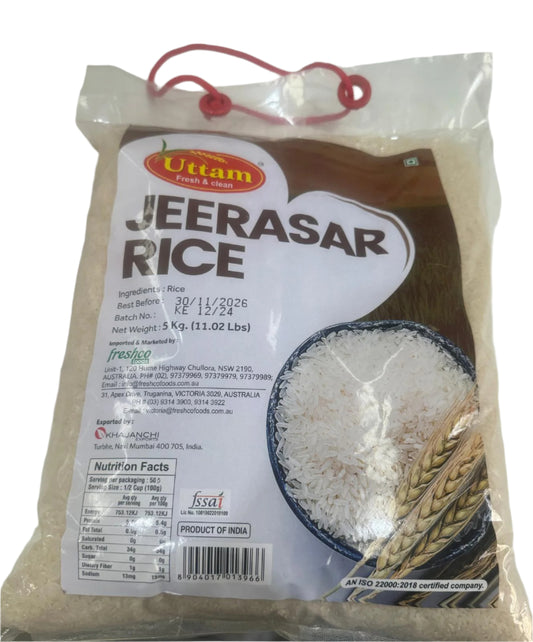 Jeerasar  Rice 5kg- Uttam