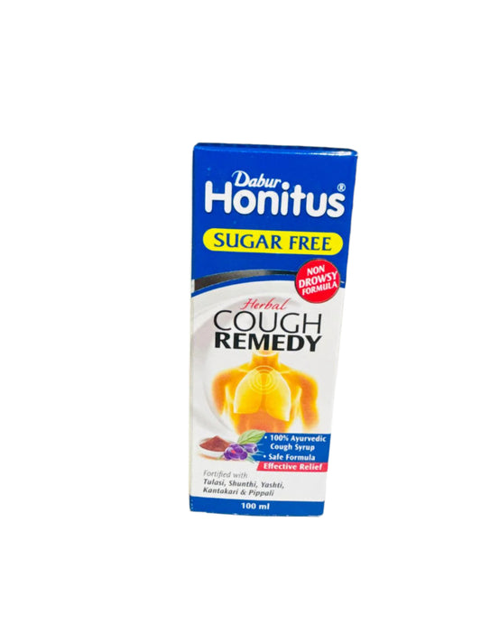 Honitus Sugar Free Cough Remedy 100ml- Dabur