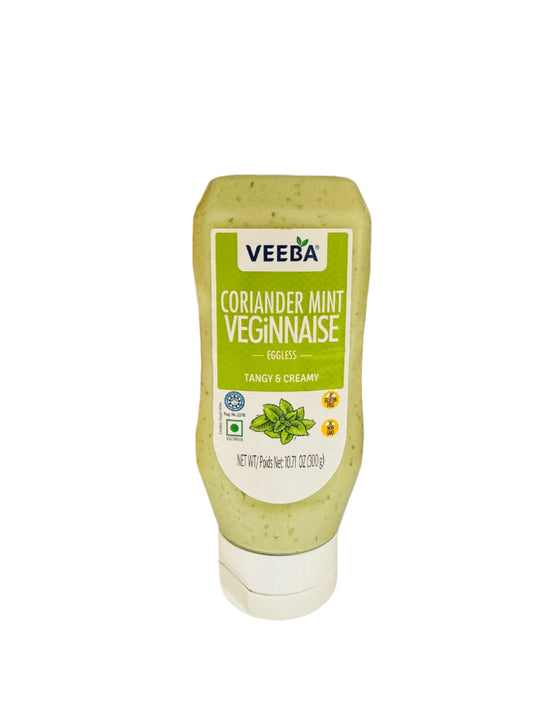 Coriander Mint Veginnaise (Eggless Tangy & Creamy) 300g- Veeba