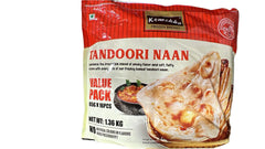 Plain Tandoori Naan 16pcs (Frozen Breads ) 1.36kg - Kemchho