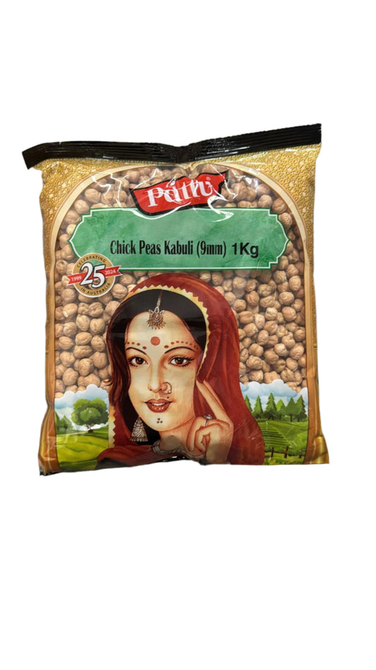Chick peas  9mm  1kg - Pattu