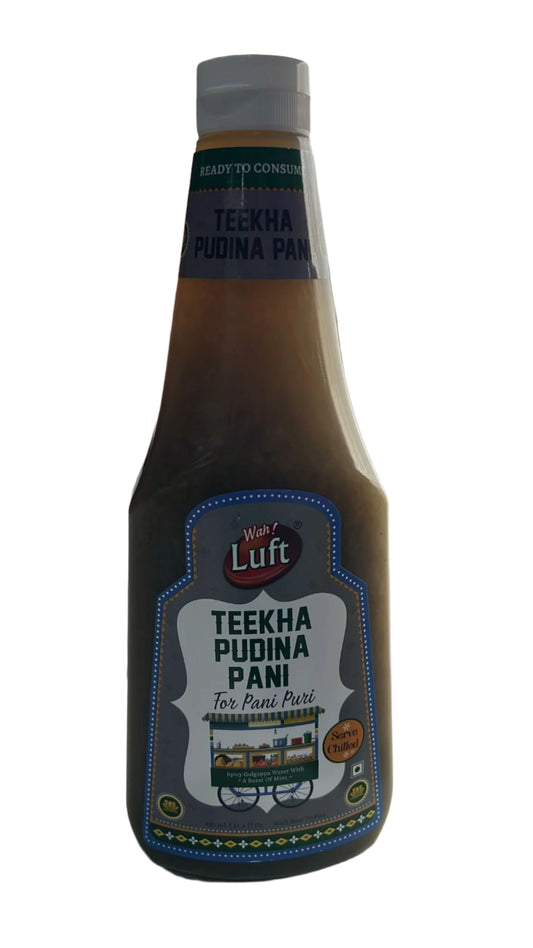 Teekha Pudina Pani for pani puri 930ml- Wah Luft
