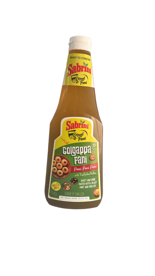 Golgappa Pani (Pani Puri Water) 930ml- Sabrini