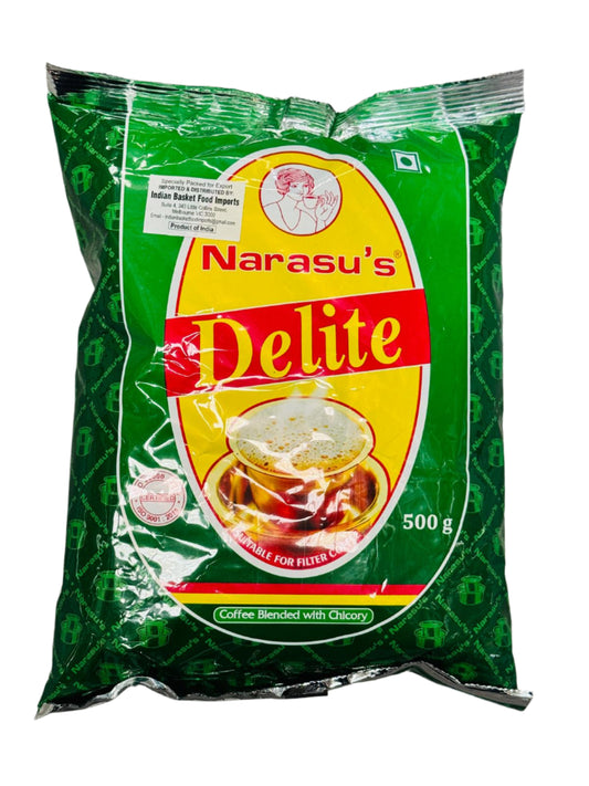 Delite Coffee Blended with Chicory 500g- Narasu's