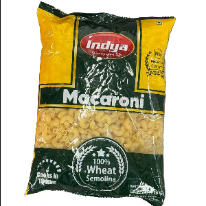 Macaroni 100% Wheat Semolina 800g - Indya