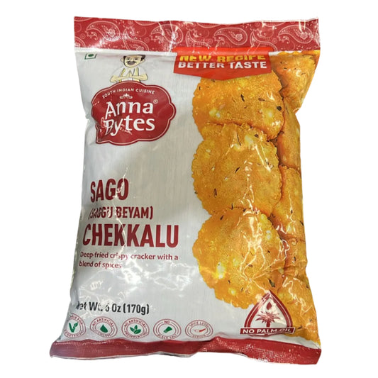 Sago (Saggu Beyam) Chekkalu 170g - Anna Bytes