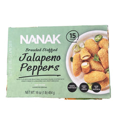 Breaded Stuffed  Jalapeno Peppers 454g - Nanak