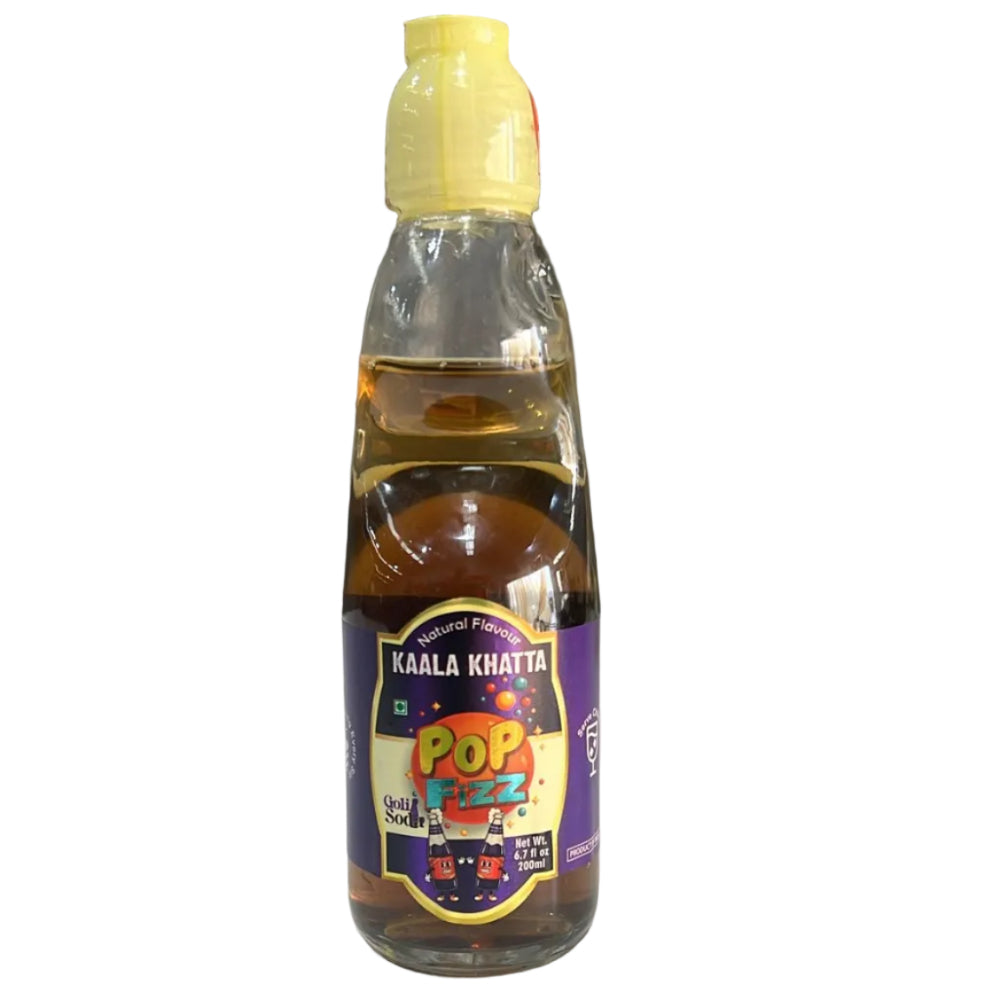 Goli Soda Kala Khatta 200ml - Pop Fizz