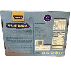 Punjabi Samosa 20pcs Value Pack (1.7kg) - Kemchho