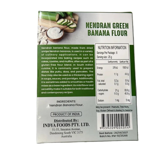 Nendran Green Banana Flour 200g - Indya