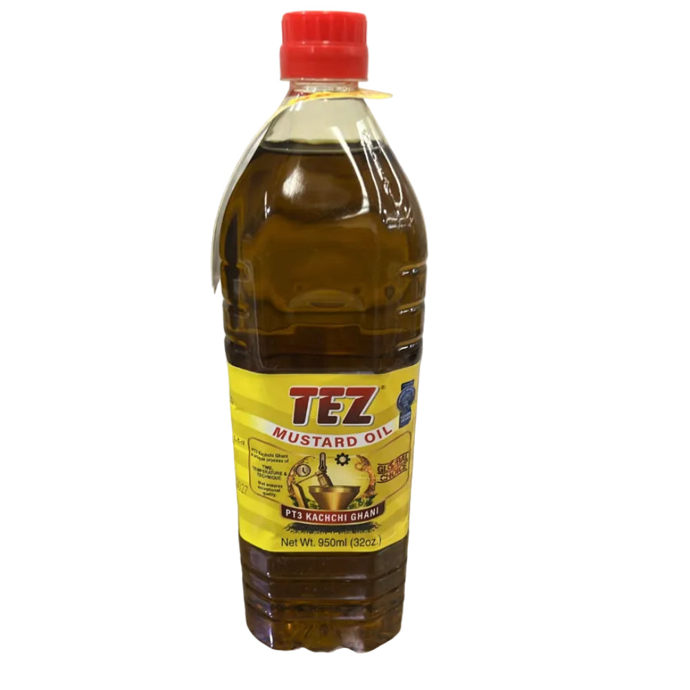 Tez  Mustard Oil PT3 Kachchi Ghani 950 ml