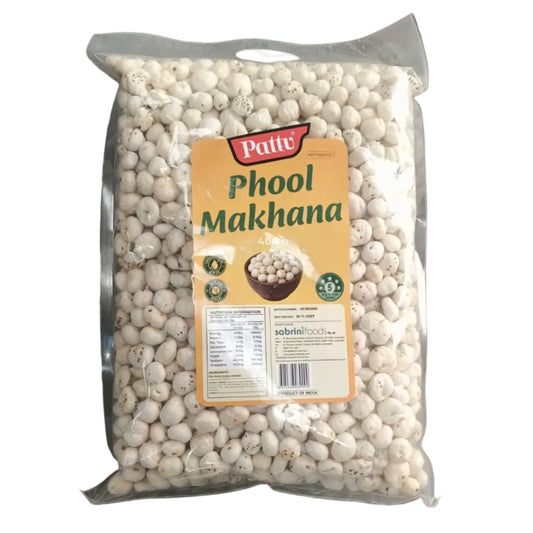 Phool Makhana Plain 400g - Pattu