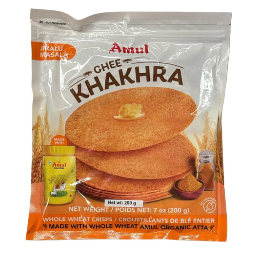 Jiralu Masala Ghee Khakhra 200g - Amul