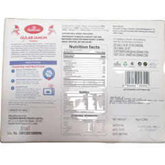 Frozen Gulab Jamun 1kg - Haldiram's