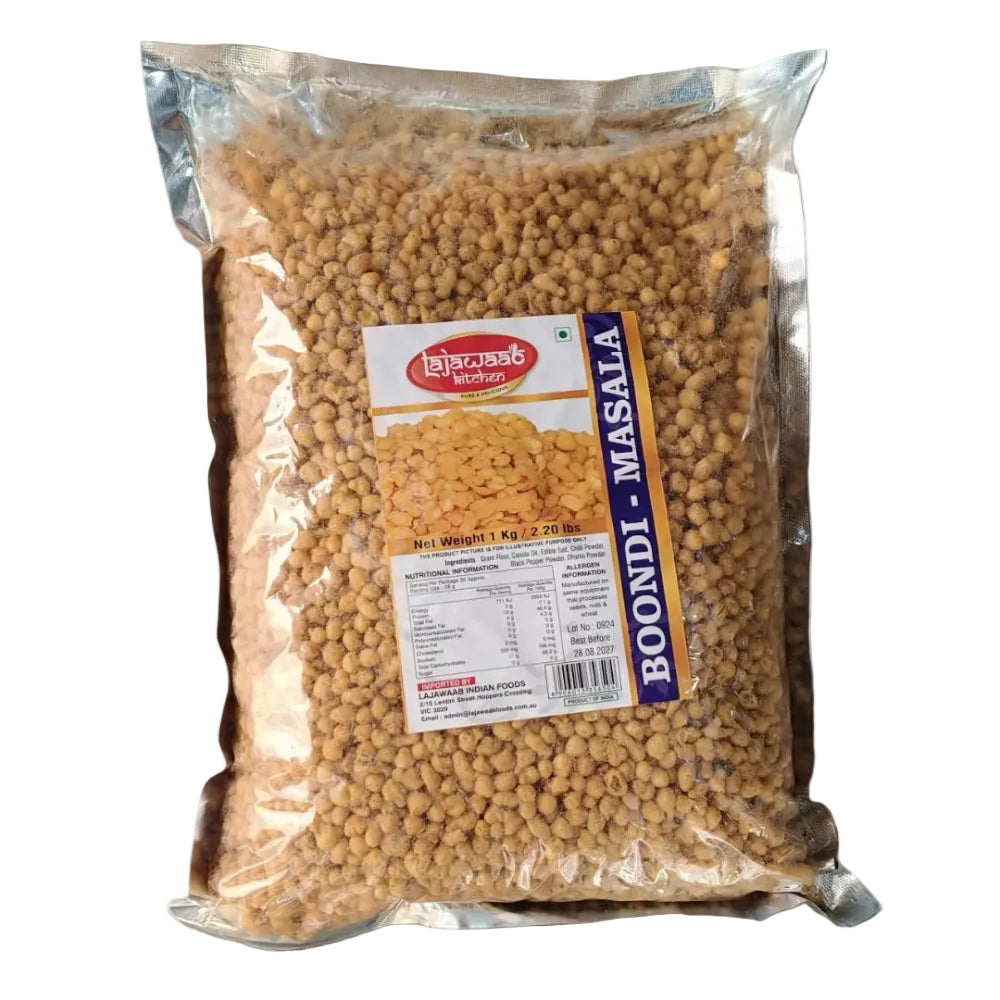 Boondi Masala 1kg - Lajawaab Kitchen