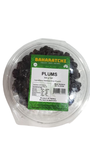 Plums (Seedless Dried Plumbs) 300g-Baharatchi