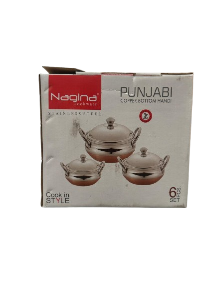 Punjabi Handi Size 2.2 Ltr - Nagina