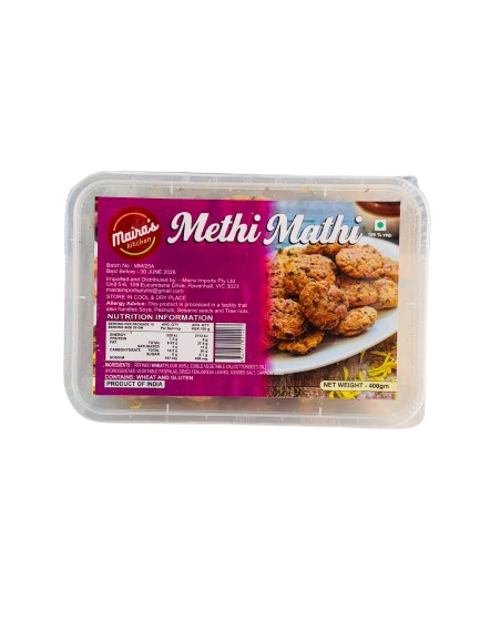 Methi Mathi 400g - Maira's Kitchen