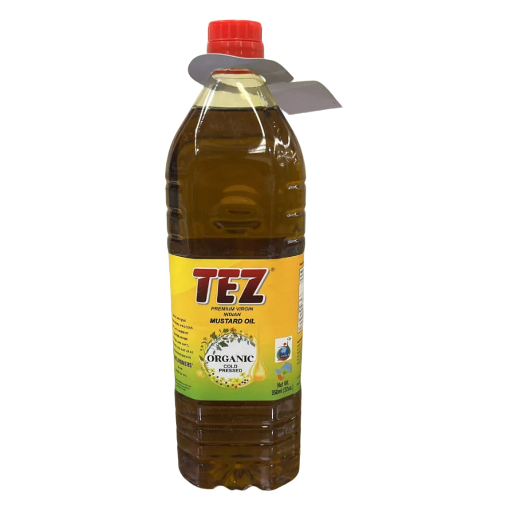 Organic Cold Pressed Premium Virgin  Mustard Oil 950ml - Tez