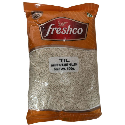 White Sesame hulled (til) 500g - Freshco