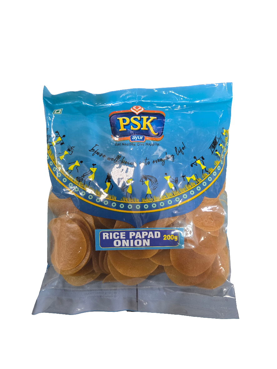 Rice Papad Onion 200g - PSK