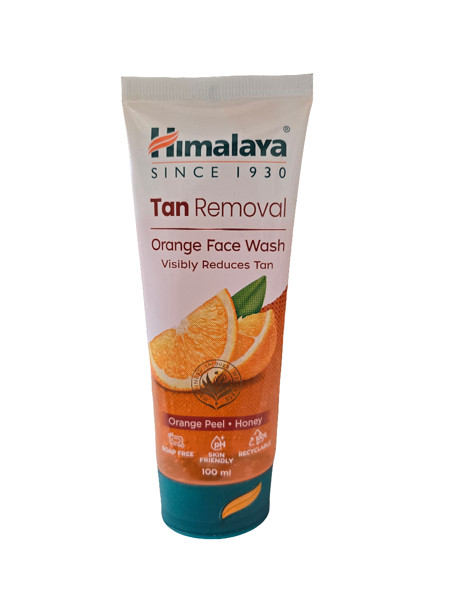 Tan removal Orange face Wash 100ml - Himalaya