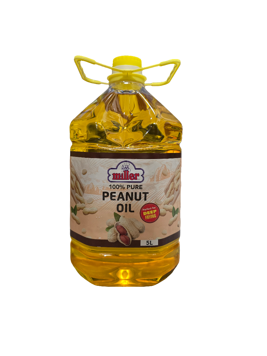 Peanut Oil 100% (Pure) 5L - Miller