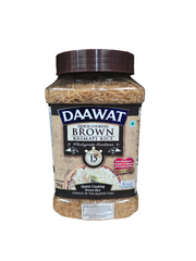 Quick cooking Brown Basmati Rice 1kg - Daawat