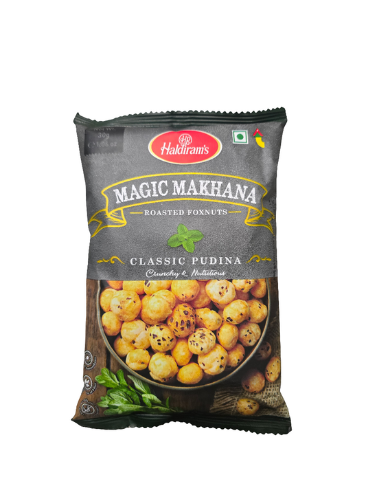 Classic Pudina Roasted Fox Nut 30g - Haldiram's