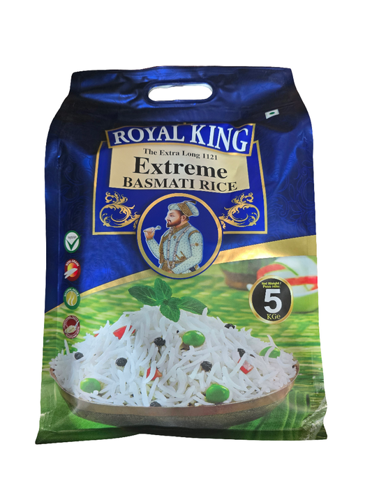 Extreme Basmati Rice 1121 5kg - Royal King