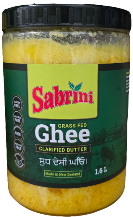 Grass fed Ghee 1.6Lt - Sabrini