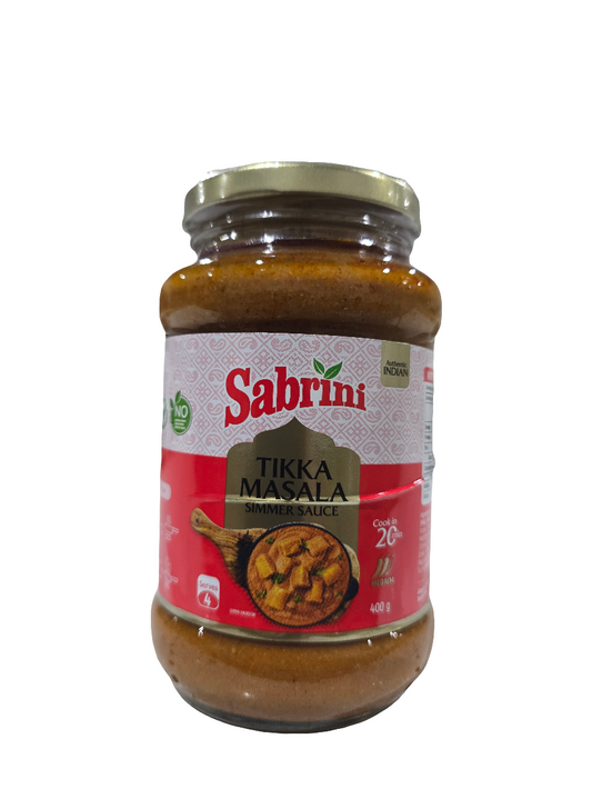 Tikka Masala Simmer Sauce 400g - Sabrini