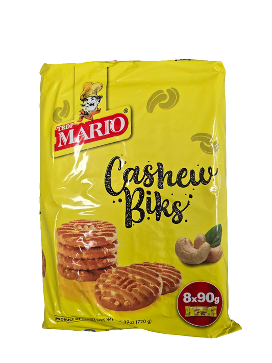 Cashew  Cookies 720g - Mario