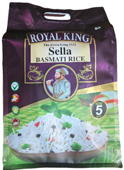 Sella Basmati Rice 5kg - Royal King