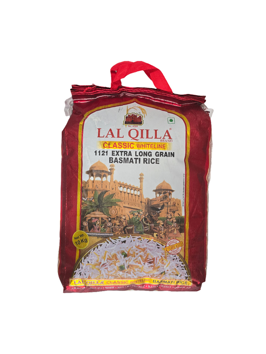 Classic Whiteline Basmati Rice (Extra Long) 10kg - Lal Qilla