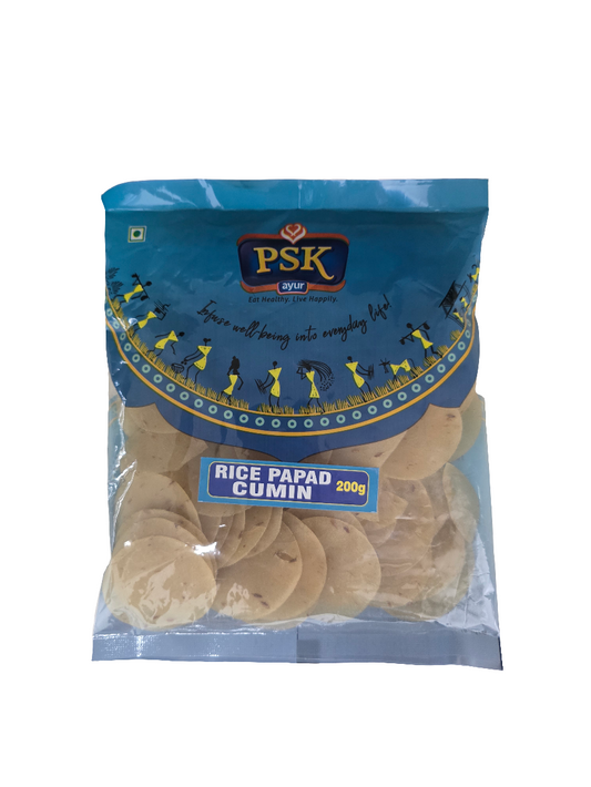 Rice Papad Cumin 200g - PSK