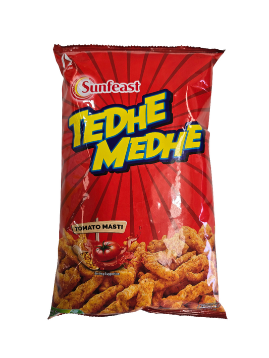 Tedhe Medhe Tomato Masti 140g - Sunfeast (BUY 1 GET 1 FREE)