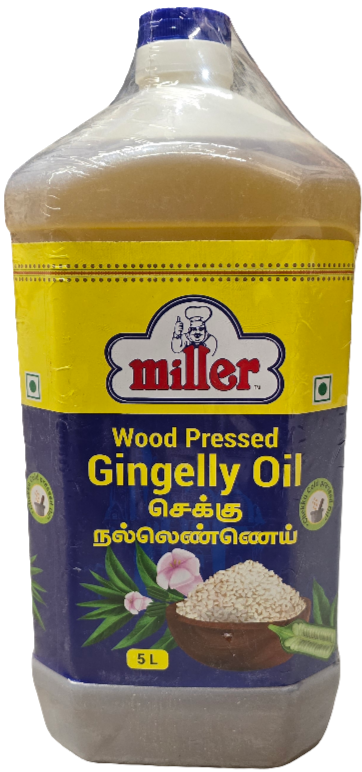 Gingelly Oil Wood Pressed (Sesame) 5L - Miller