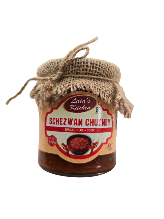 Schezwan Chutney 210g  - Lata Kitchen