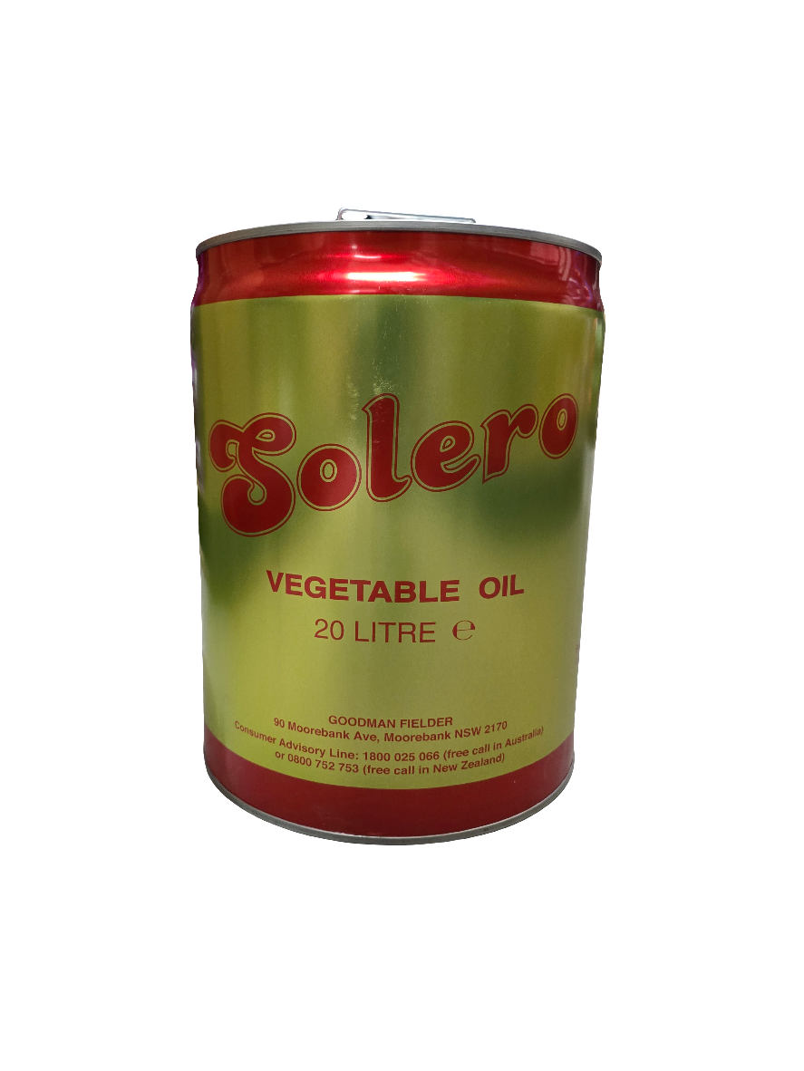 Vegetable Blended Oil 20 Litre Drum - Solero