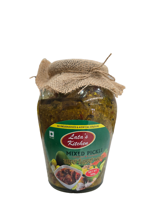 Mixed Pickle 908g - Lata Kitchen