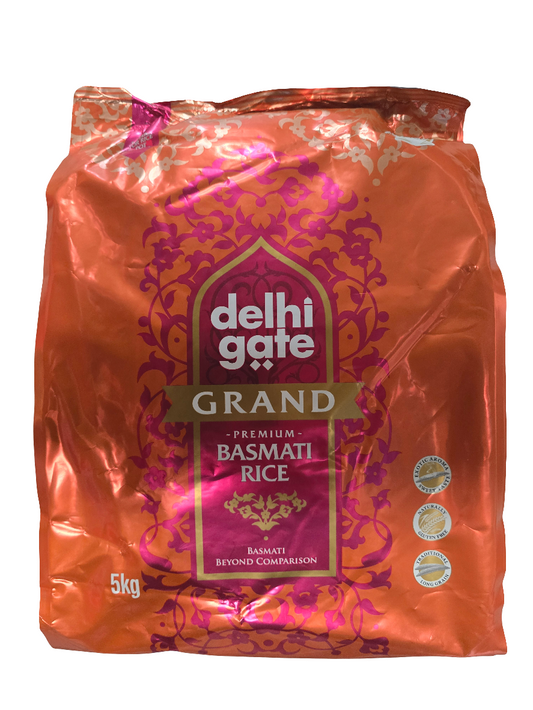 Grand Premium Basmati Rice 5kg - Delhi Gate