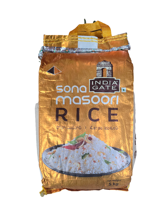 Sona Masoori Rice 5kg- India Gate