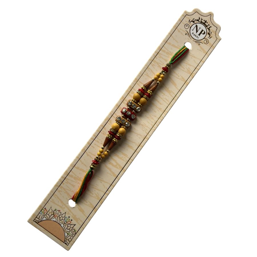 beads & stones Rakhi