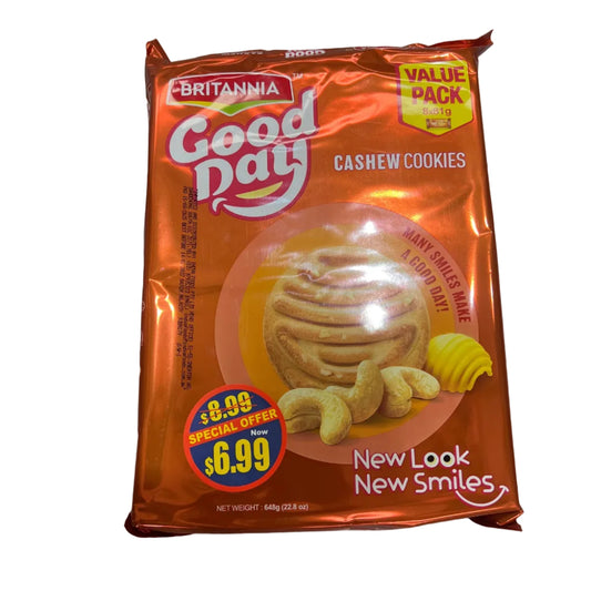 cashew cookies good day