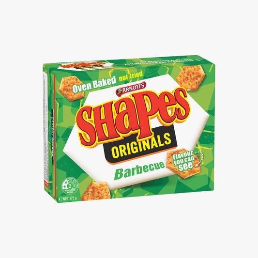 Shapes Original Barbecue Biscuits 175g - Arnott's