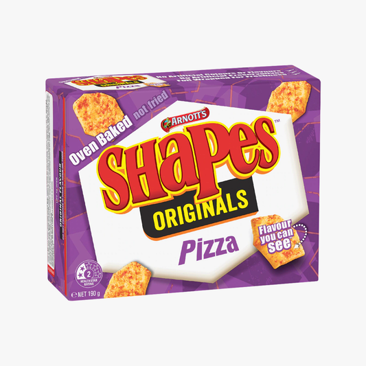 Shapes Originals Pizza Biscuits 190g - Arnott's