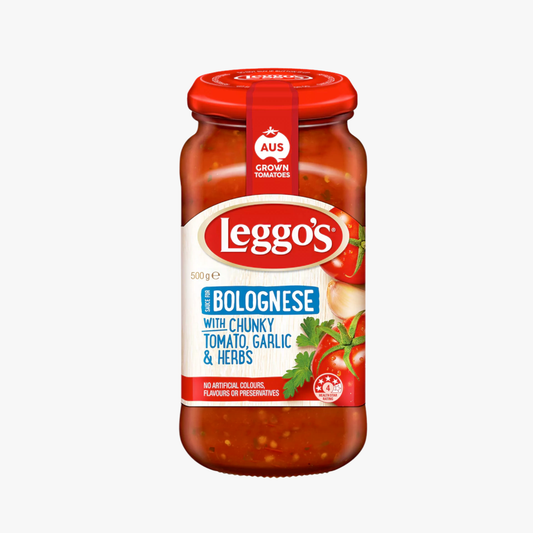 Bolognese Pasta Sauce 500g - Leggo's